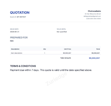 Quotation Generator